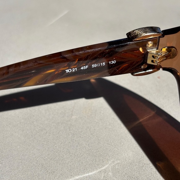Tod’s 100% authentic sunglasses made in Italy logo tortoise BROWN HAVANA WOMEN\'S main image 12